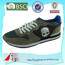 washed cow suede casual shoes